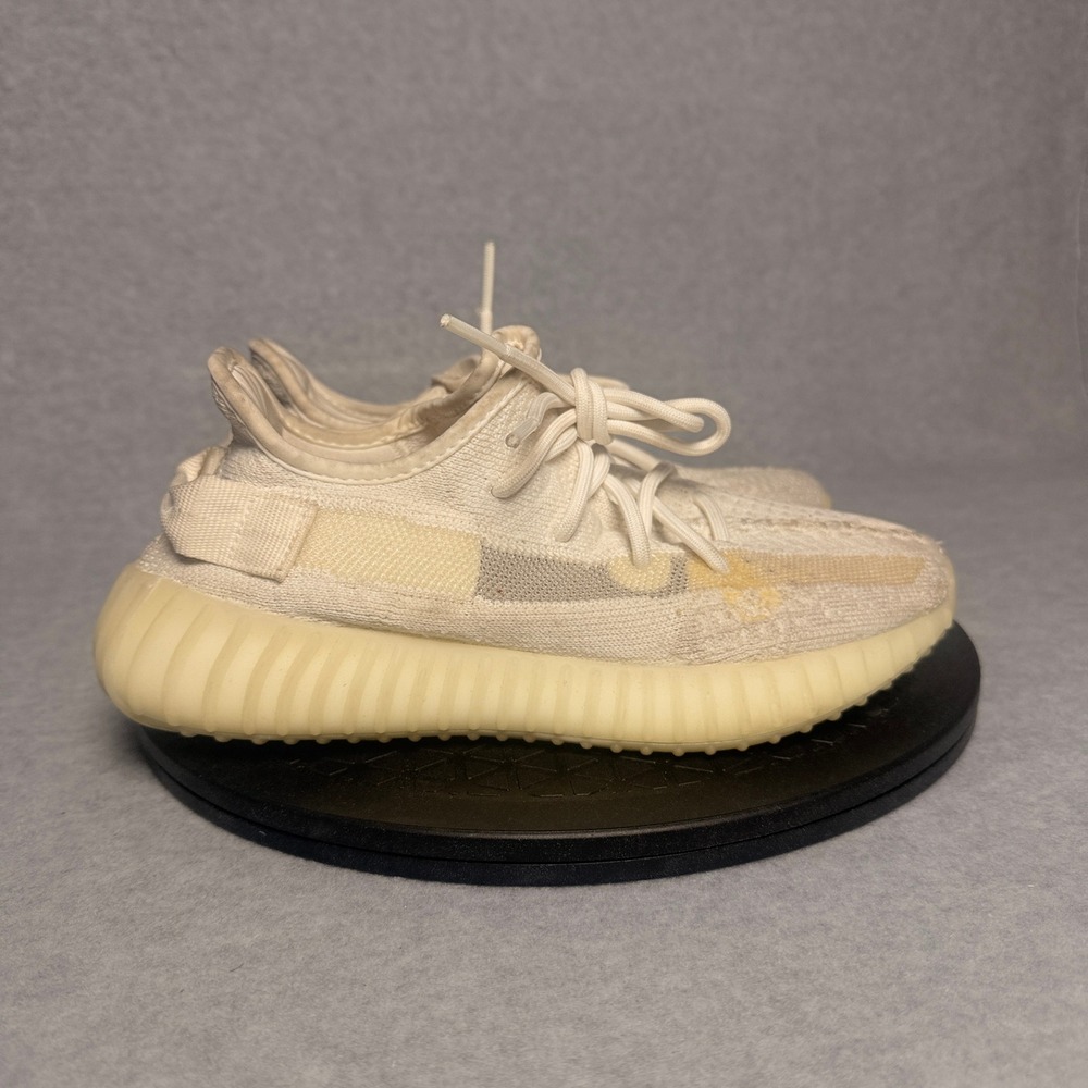 Adidas Yeezy Boost 350 V2 Bone White Sneakers HQ6316 Mens 5.5 Womens 7